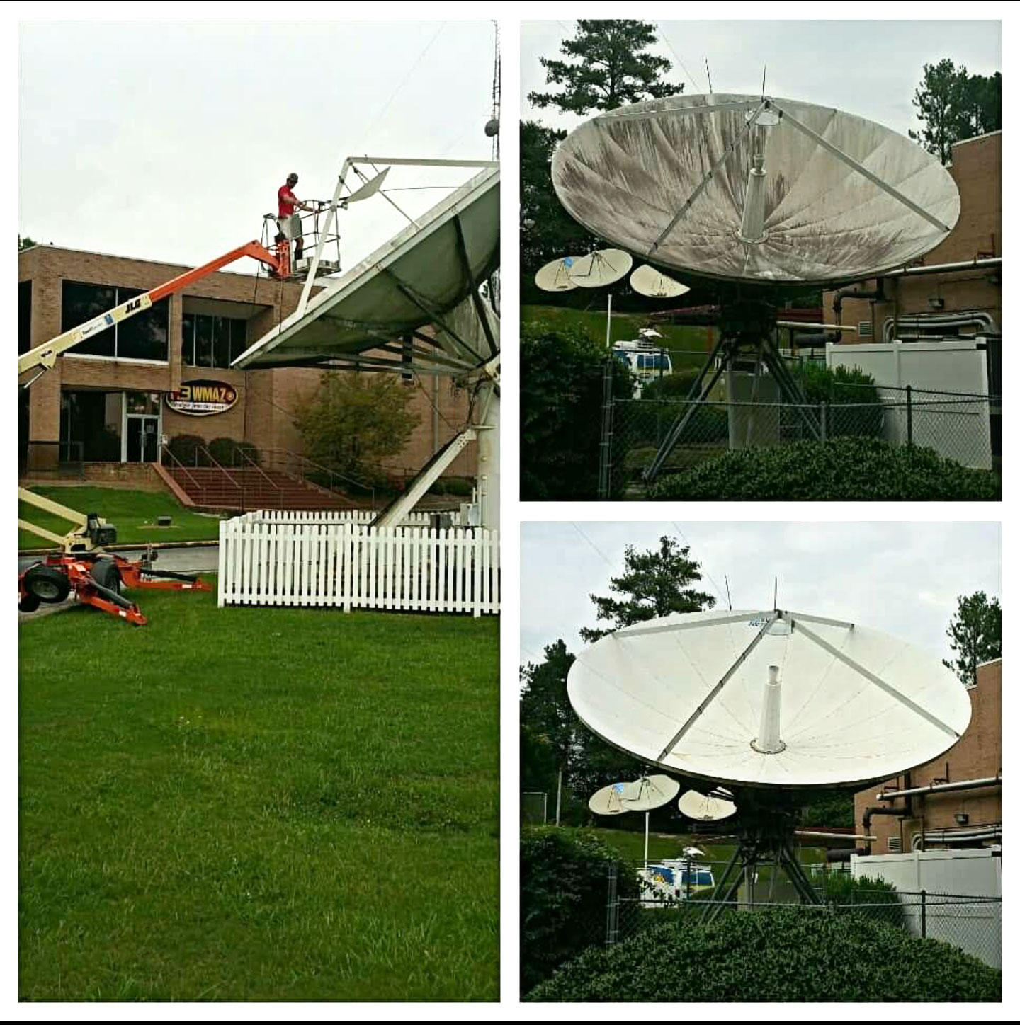 Commercial Satellite Dish Cleaning Extreme Clean Of Georgia