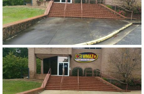 Brick and pavement pressure washing 13WMAZ