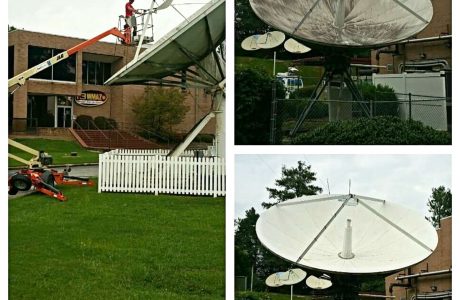 Satellite Dish Cleaning and Restoration