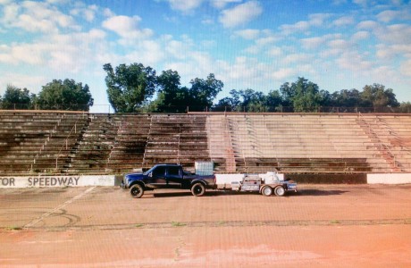 Pressure Washing Cleaning of Middle Georgia Raceway